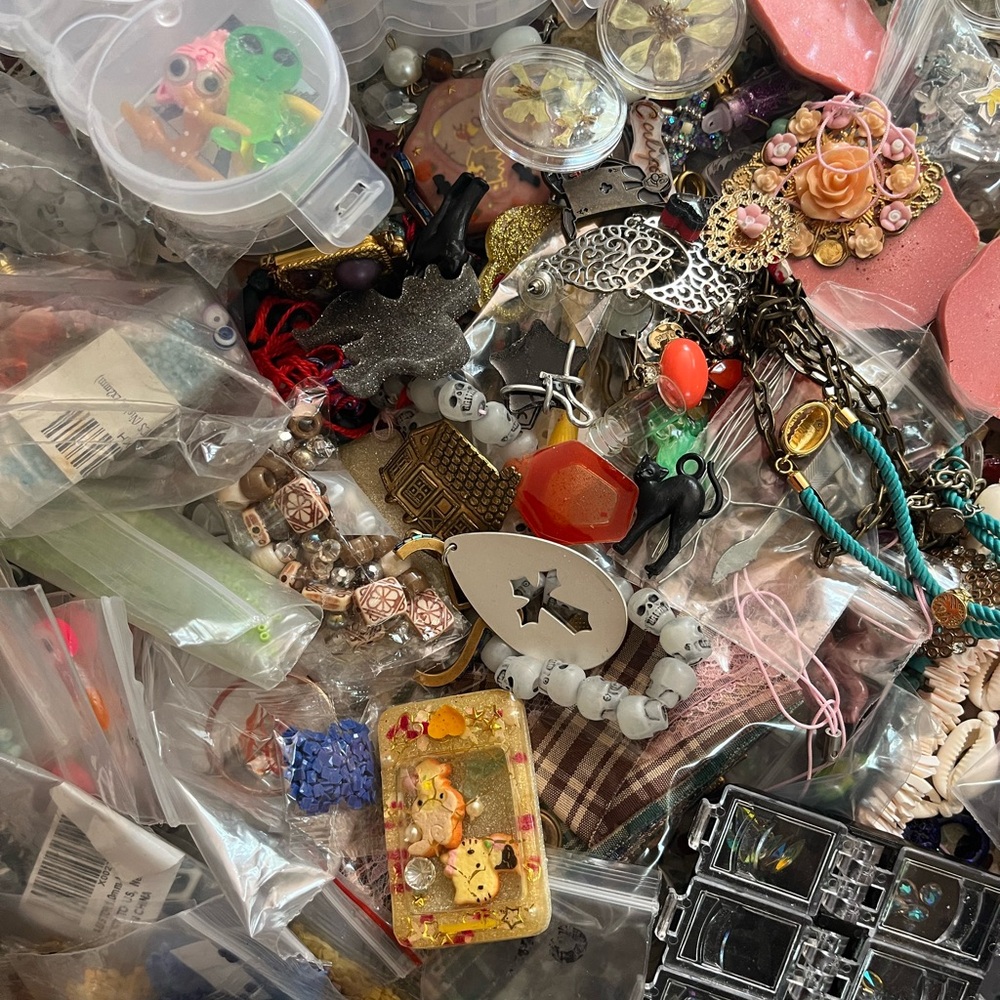 Jewelry & Resin Supplies Junk Drawer Grab Bags ⭐️